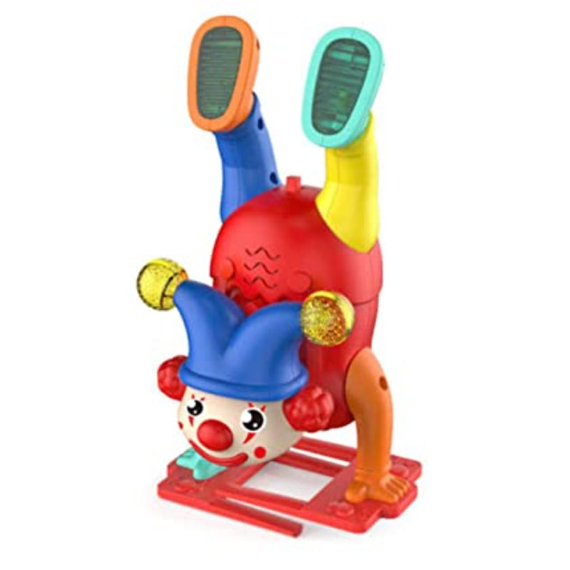 Electric Upside-Down Dancing Clown with Music and Lights