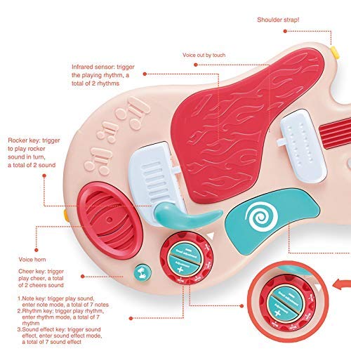 Rock Music Multifunction Induction Electric Guitar For Kids