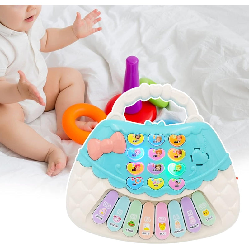 Multifunctional Portable Music Piano With Five Modes And Flashing Lights