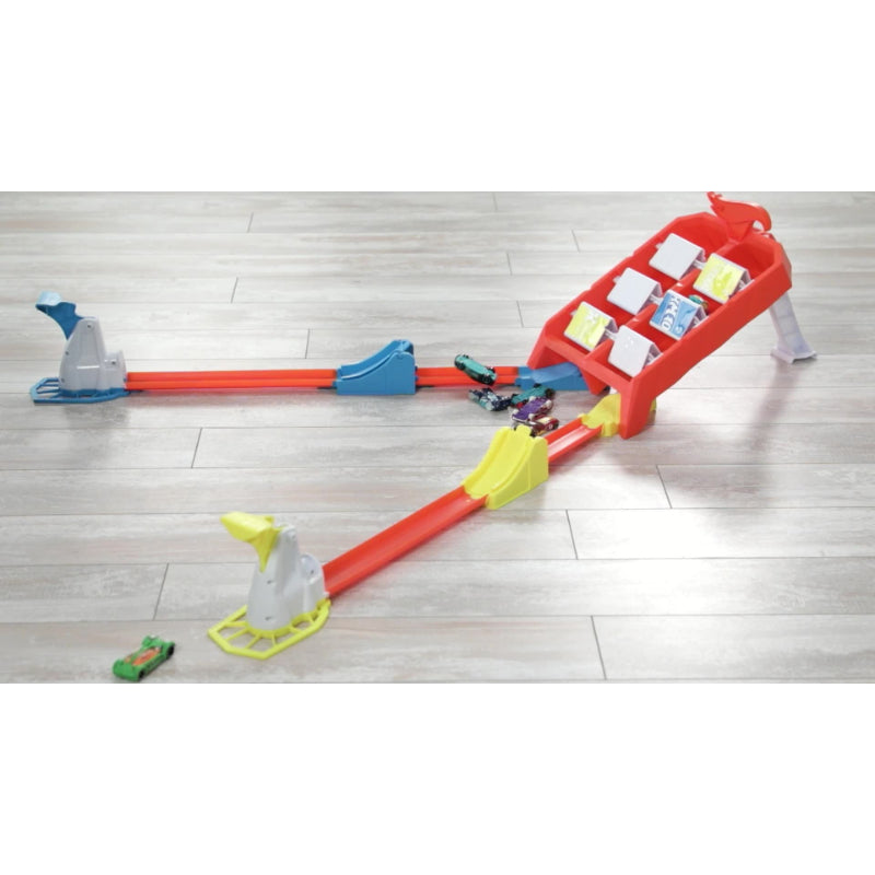 Hot Wheels Action Play Set for 1 or 2 Players Multiple Ways to Score for Kids