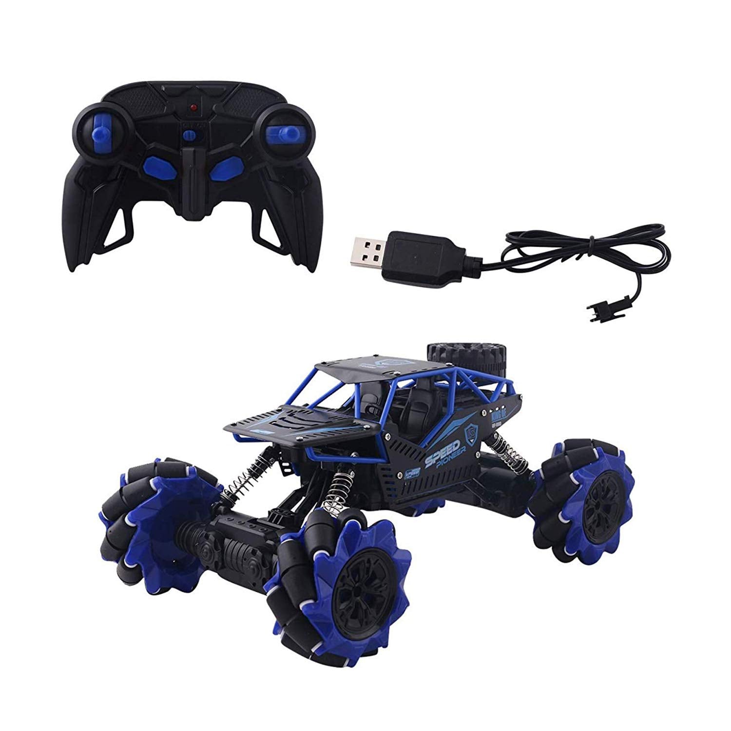 LH-C015 2.4G Alloy Rock Climbing Remote Control Vehicle With Induction Watch