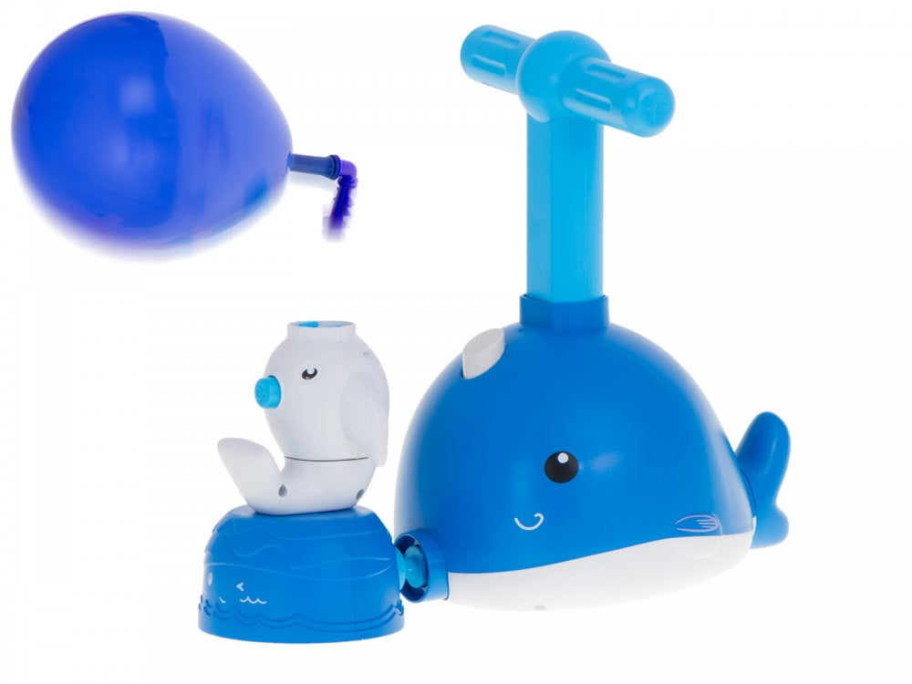 Dolphin Balloon launcher and Air Powered Car Toys Set