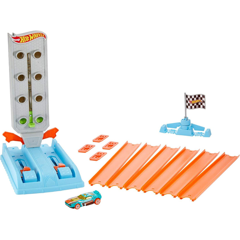 Hot Wheels Multicolored Dragstrip Champion Playset for Kids