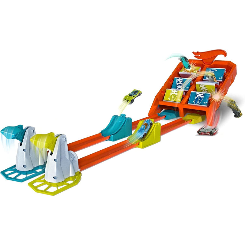 Hot Wheels Action Play Set for 1 or 2 Players Multiple Ways to Score for Kids