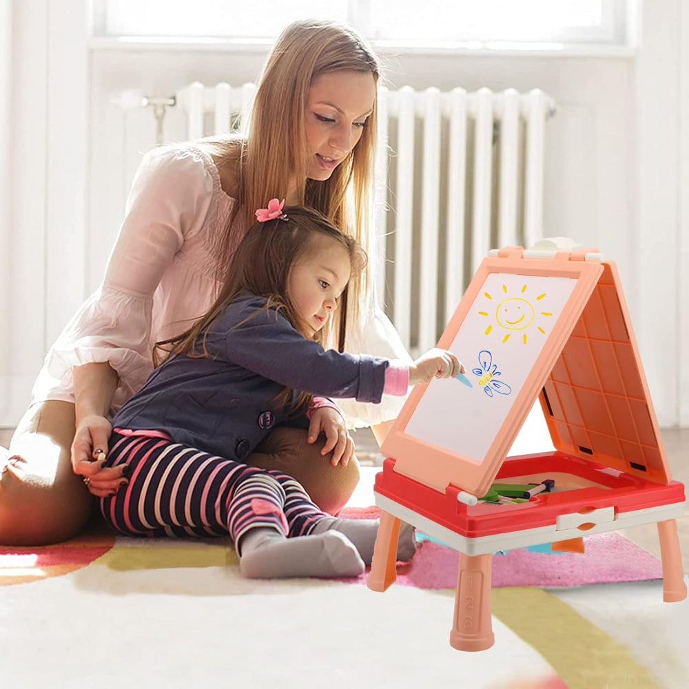 Multi-Functional 2 In 1 Double Sided Eco-Friendly Drawing Board For Early Learning