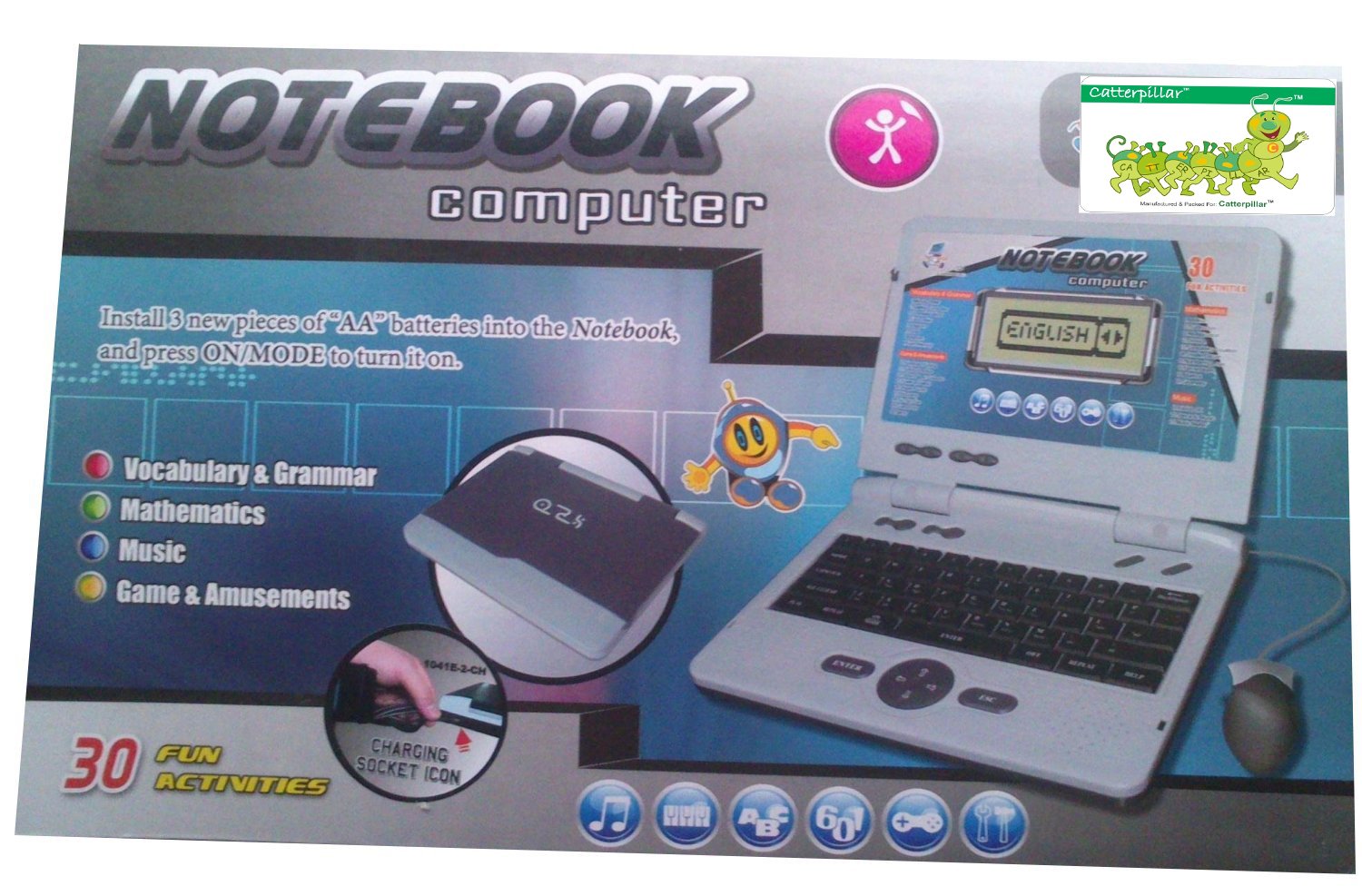 Educational & Learning Multi Skill Laptop Includes Adapter & Mouse