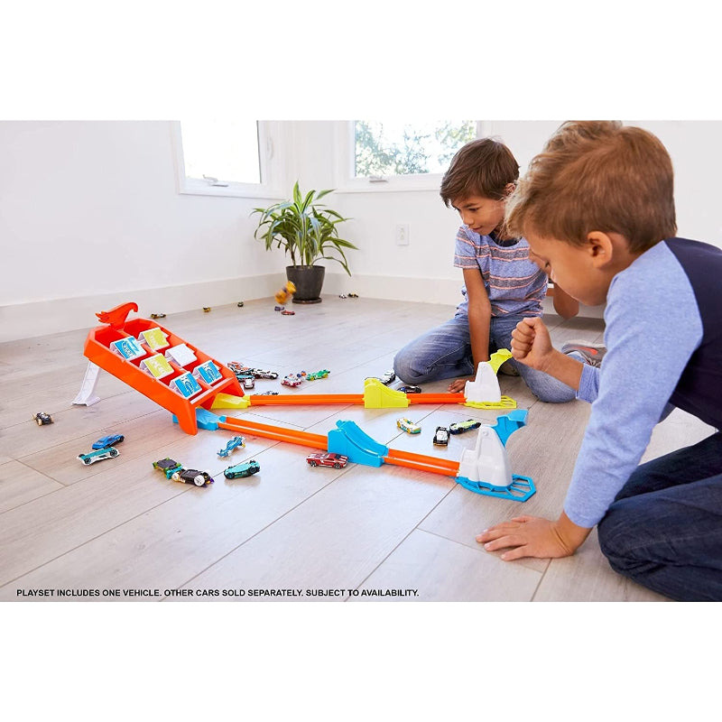 Hot Wheels Action Play Set for 1 or 2 Players Multiple Ways to Score for Kids