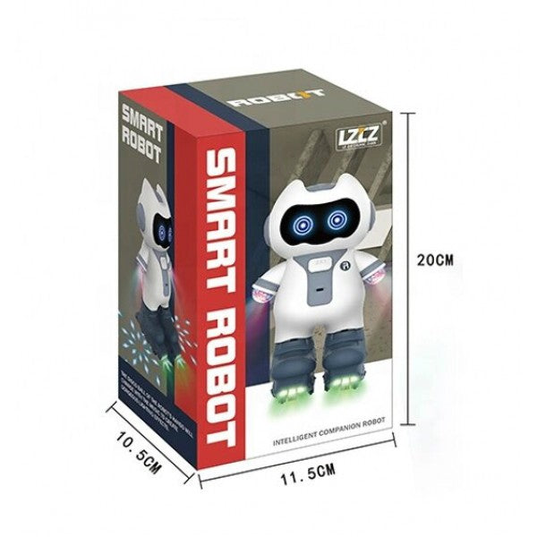 Dancing Smart Robot With Sound & Light Kids Fun Play Toy