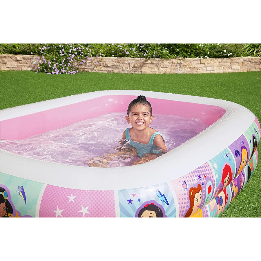 Bestway 91056 Disney Princess Inflatable Family Pool For Kids