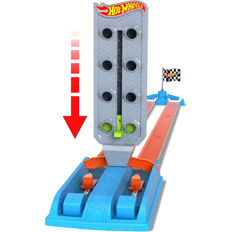 Hot Wheels Multicolored Dragstrip Champion Playset for Kids
