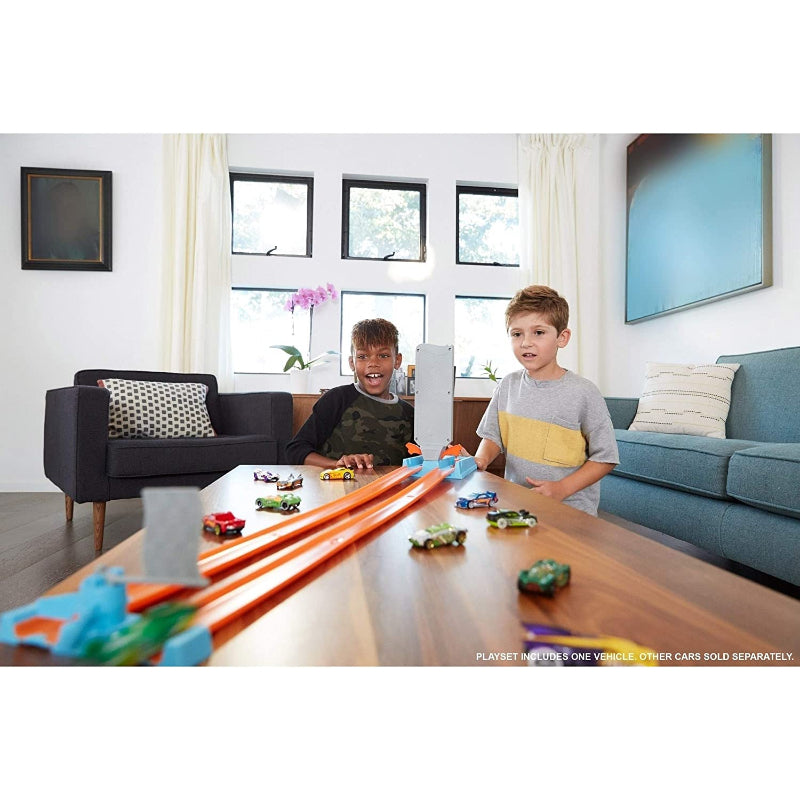 Hot Wheels Multicolored Dragstrip Champion Playset for Kids