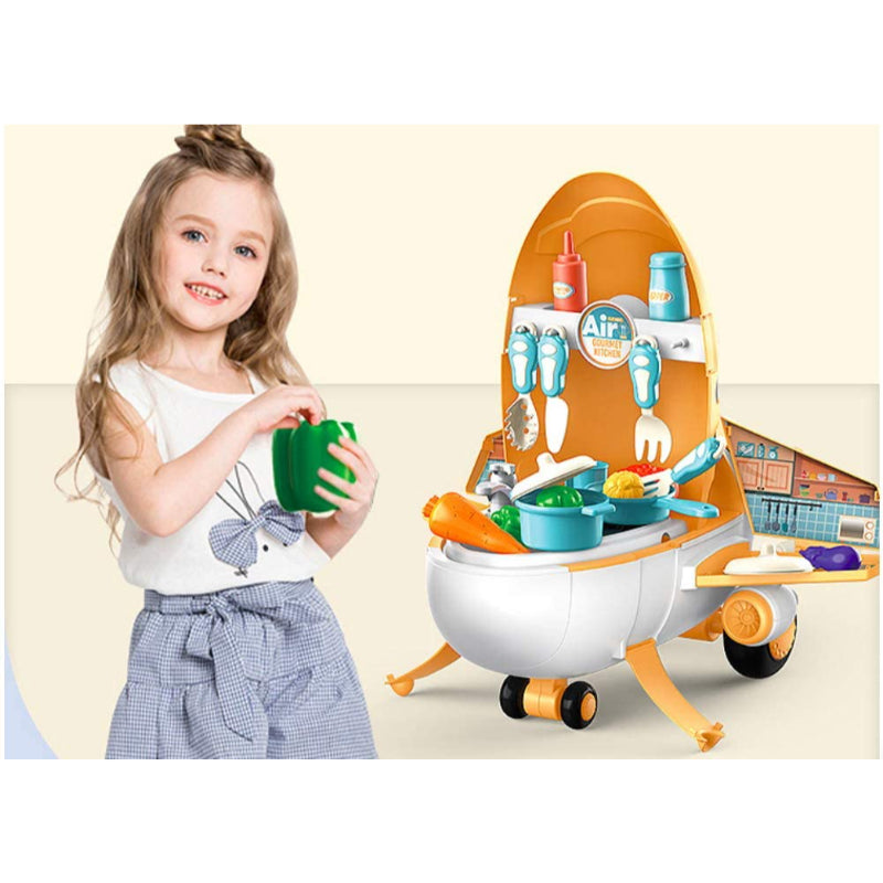 Air Gourmet Kitchen Pretend Play House for kids