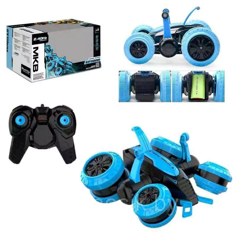 MKB Car Remote Control Flip Controlled Car for Boys