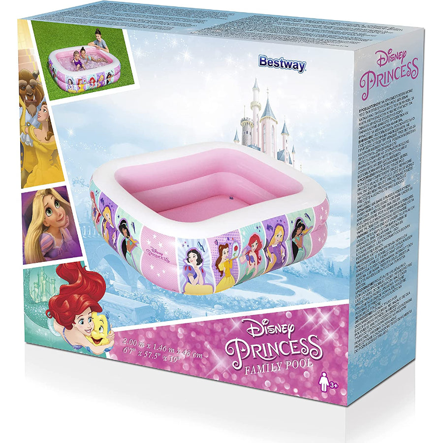 Bestway 91056 Disney Princess Inflatable Family Pool For Kids
