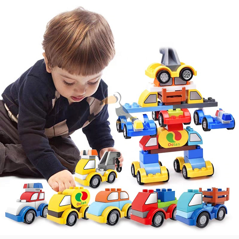 41Pcs Kid DIY Colorful Building Blocks Funny Toy Play Set