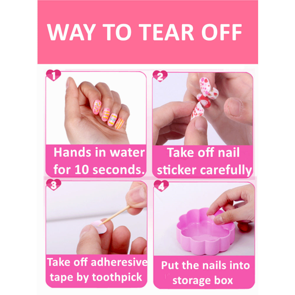 Nail Art Studio Girl’s Creator Fabulous Decorator Sparkling Nail Set