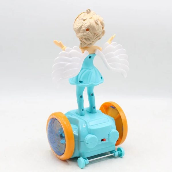 Princess Balance Car Toy – Doll with Lights & Music (Random Color)