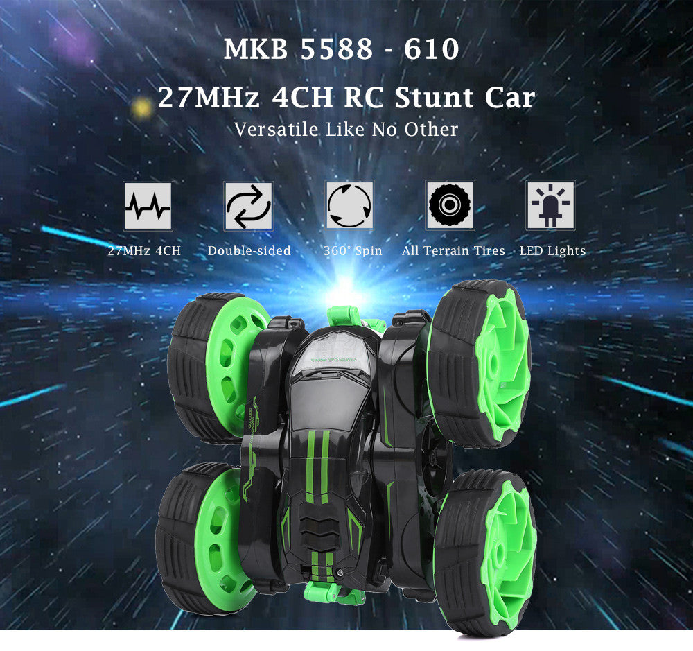 Climbing RC Car 360 Degree Rotation Transformation MKB 5588 27MHz 4CH Car Fall Resistance