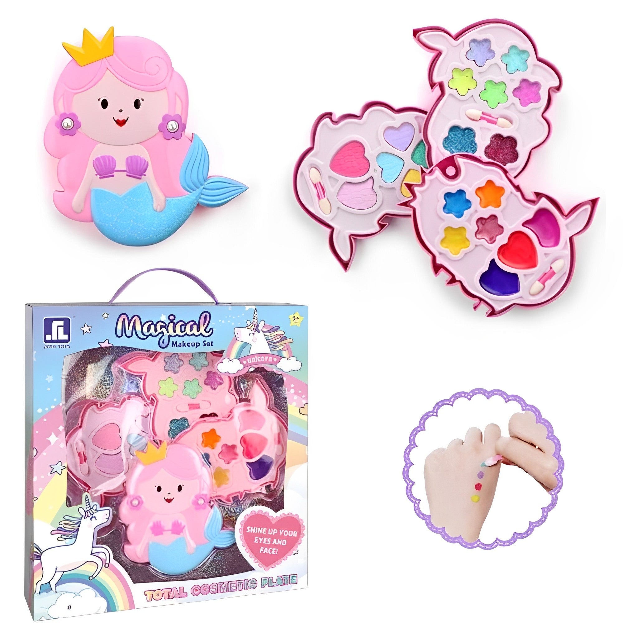 Princess Pretend Play Mermaid Magical Makeup Set