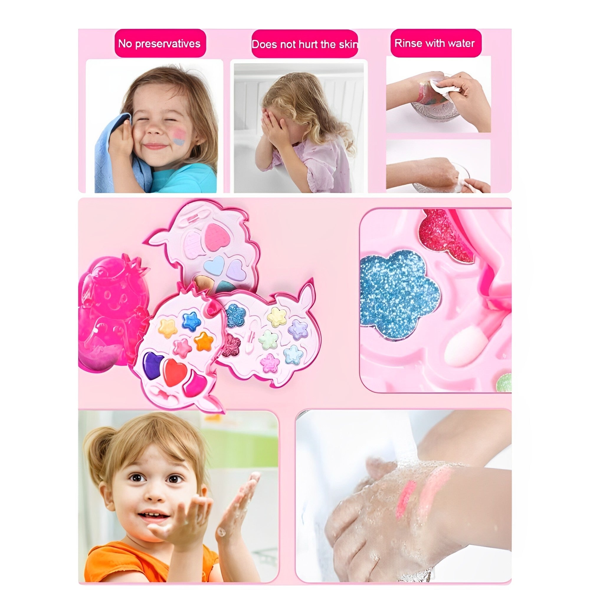 Princess Pretend Play Mermaid Magical Makeup Set