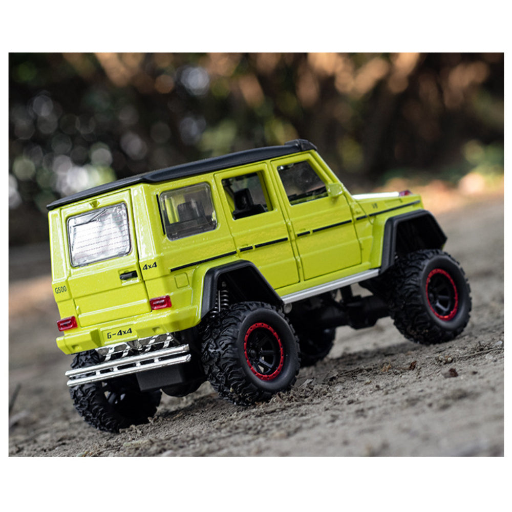 Mercedes Benz G500 Diecast Alloy Off-Road SUV Simulation Model Vehicle With Dynamic Music And Light