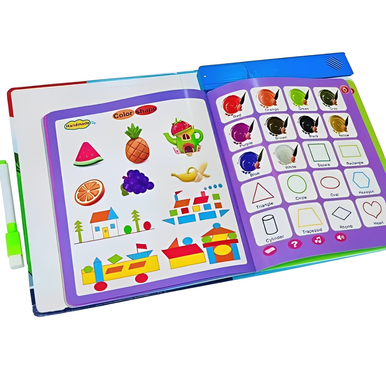 Educational Voice Smart English Learning E-Book For Kids