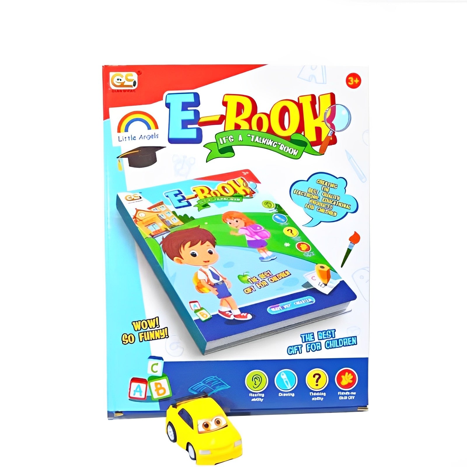 Educational Voice Smart English Learning E-Book For Kids