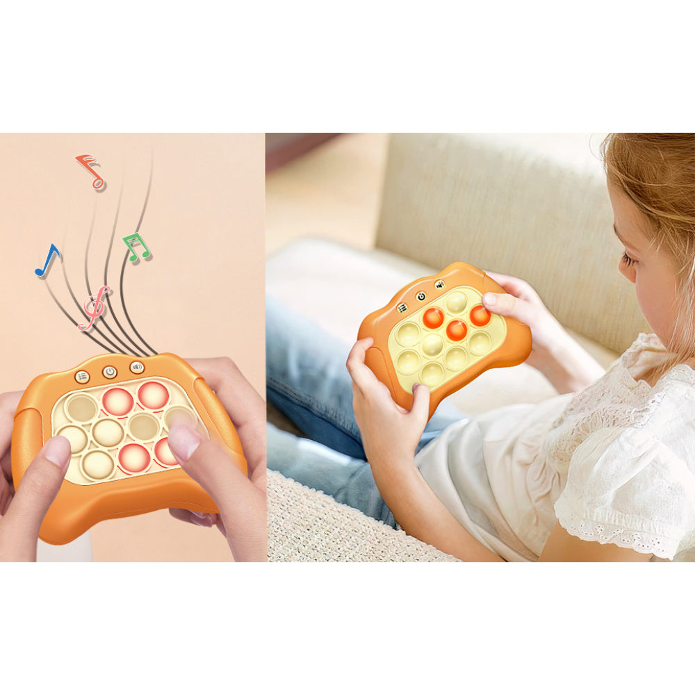 Funny Interactive Pop Quick Push Console Sensory Fidget Puzzle Toy For Skill Development