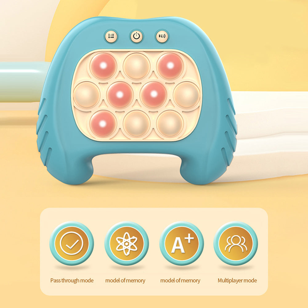Funny Interactive Pop Quick Push Console Sensory Fidget Puzzle Toy For Skill Development
