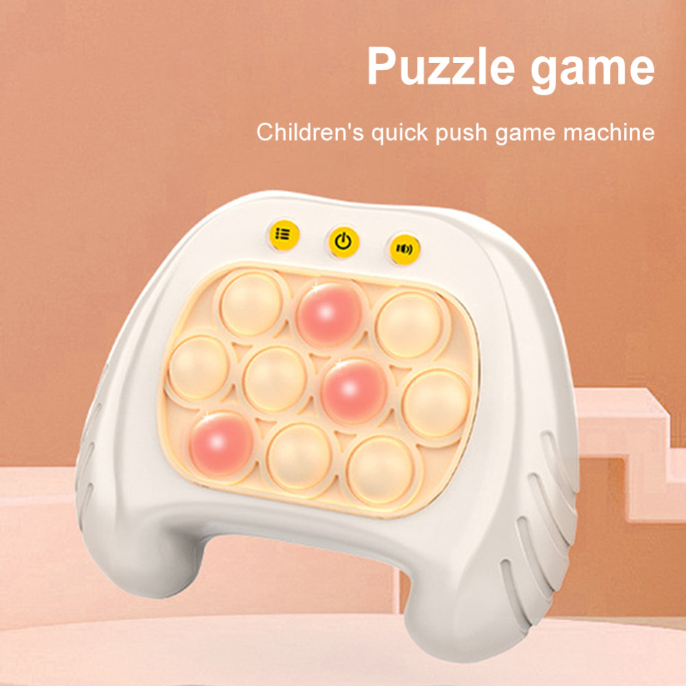 Funny Interactive Pop Quick Push Console Sensory Fidget Puzzle Toy For Skill Development