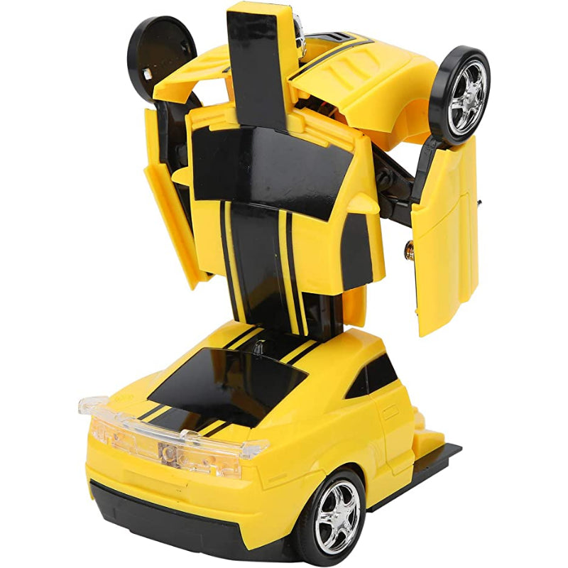 2 in 1 Cool Lighting Electric Racing Car Transformer Robots