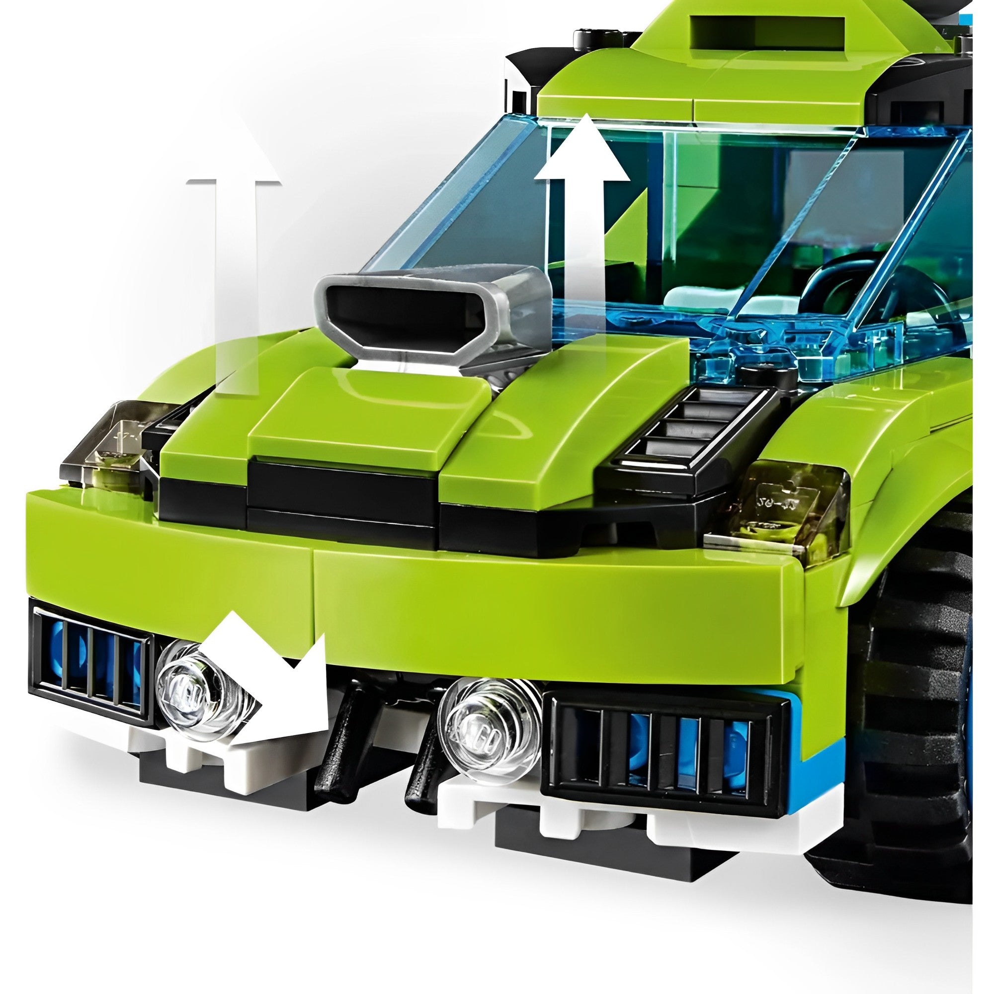 241Pcs Super Stylish Architect Brick Rocket Rally 30 Models Car Blocks Set