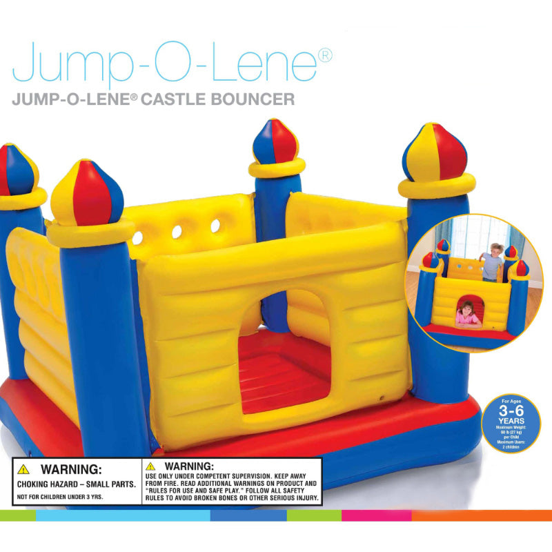 Inflatable Jump-O-Lene Ball Pit Castle Bouncer For Kids