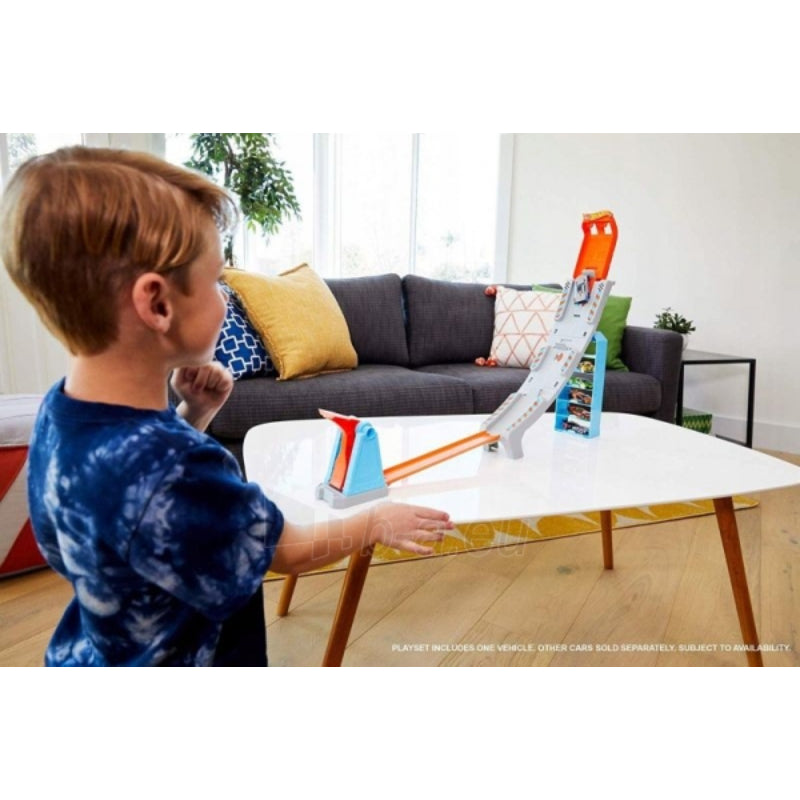 Hot Wheels Action Champion Diecast Track Set And Mini Toy Cars For Kids