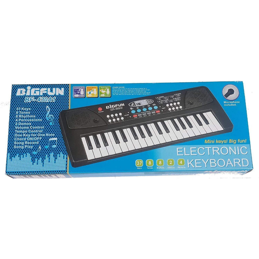 37 Keys Electronic Musical Keyboard With Microphone For Kids