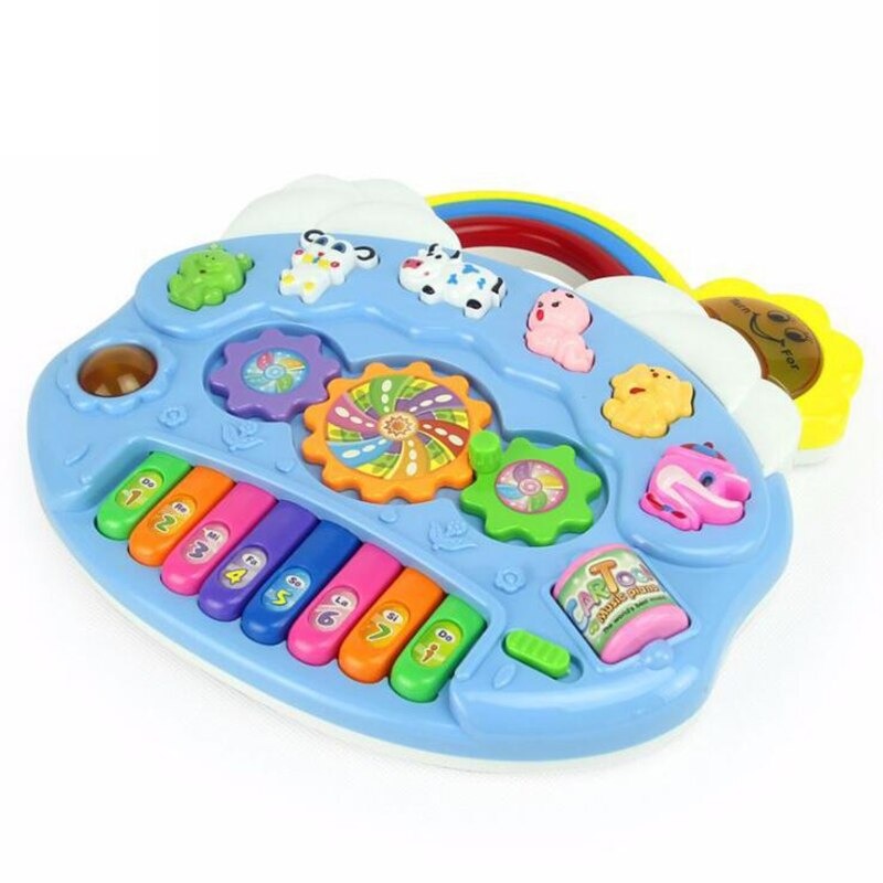 Rainbow Music Piano With Striking Colours And Fun Sounds For Kids