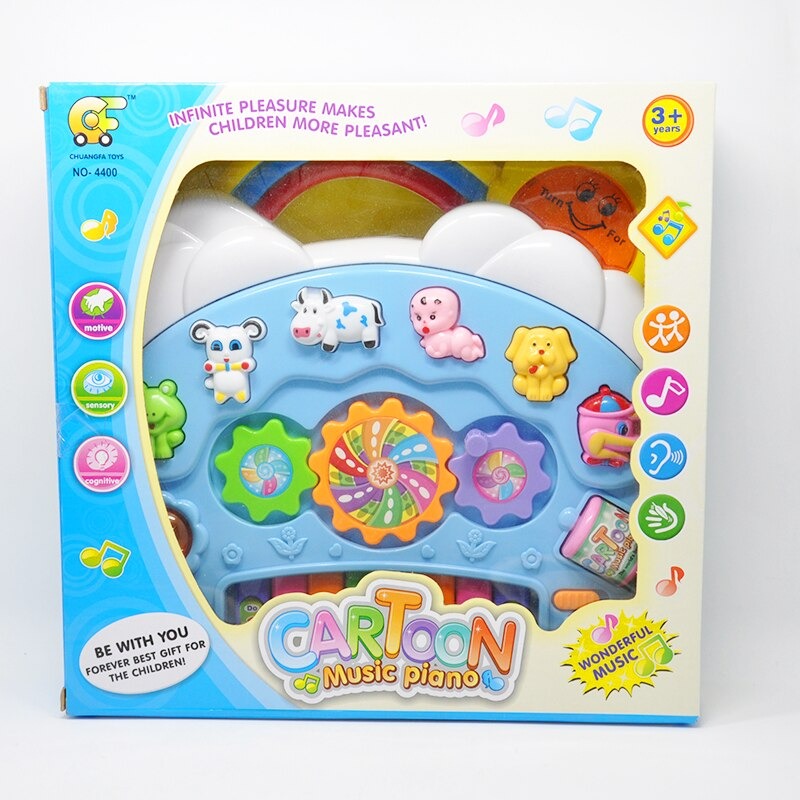 Rainbow Music Piano With Striking Colours And Fun Sounds For Kids