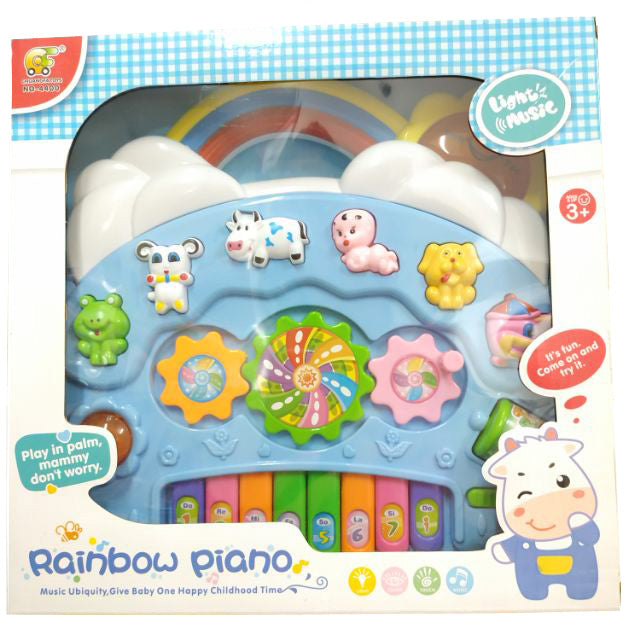 Rainbow Music Piano With Striking Colours And Fun Sounds For Kids