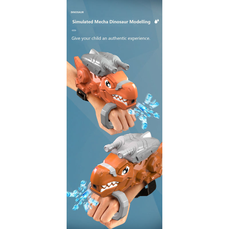 Rechargeable Automatic Electric Armoured Dino Water Gel Ball Laucher Toy For kids