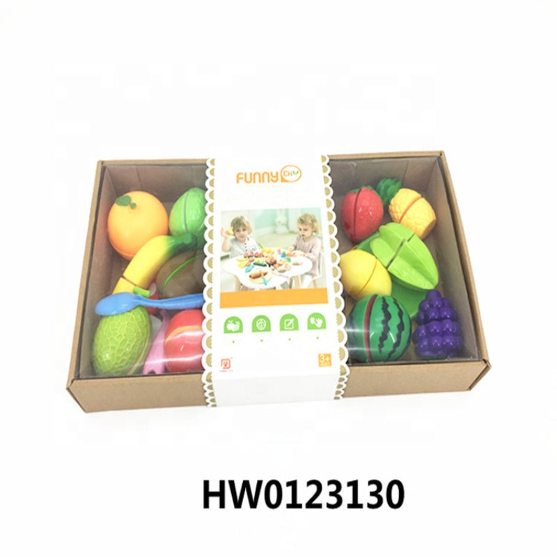 Funny DIY Chopping Fun Table Games Baby Tools Cutting Fruit