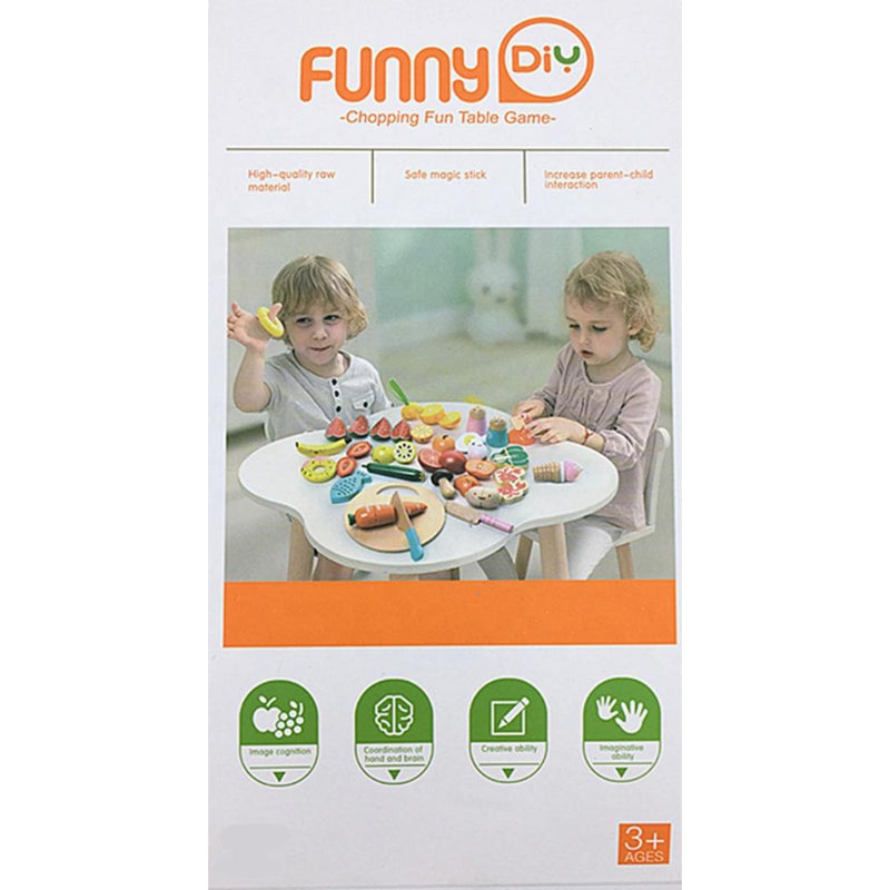 Funny DIY Chopping Fun Table Games Baby Tools Cutting Fruit