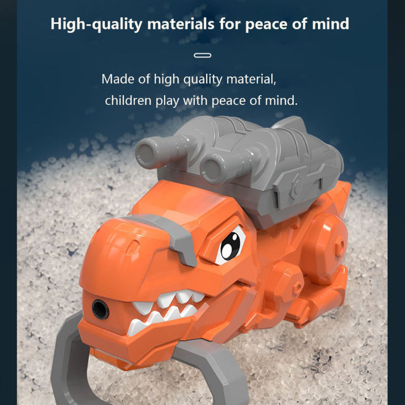 Rechargeable Automatic Electric Armoured Dino Water Gel Ball Laucher Toy For kids