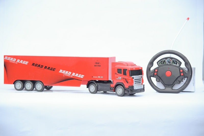 Road Rage Remote Controlled With Gravity Sensor Simulation Trailer Truck