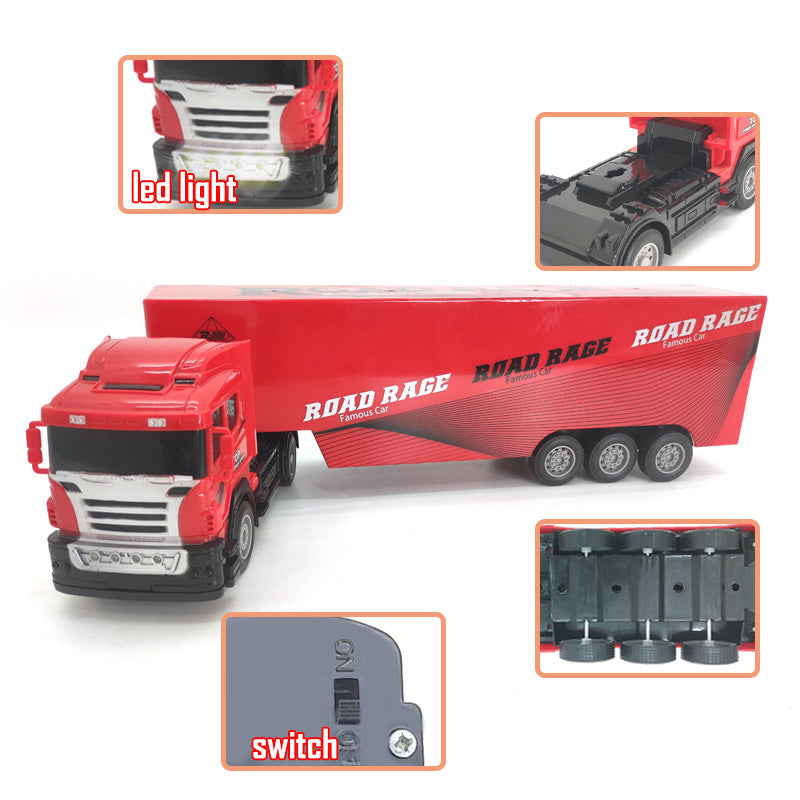 Road Rage Remote Controlled With Gravity Sensor Simulation Trailer Truck
