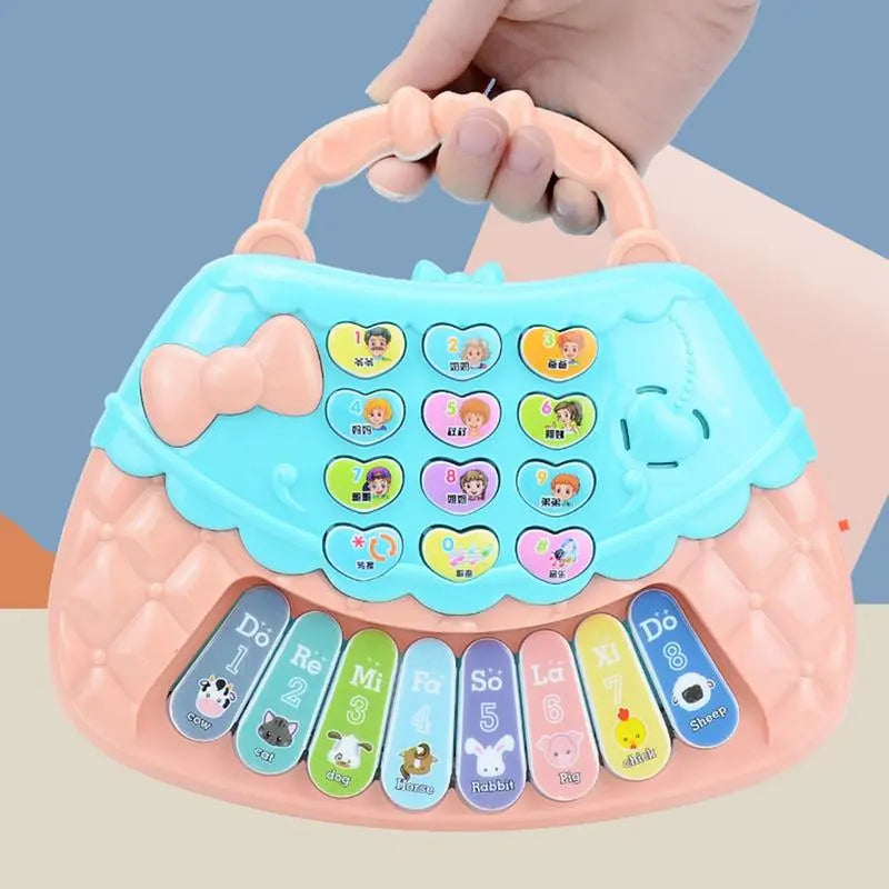 Multifunctional Portable Music Piano With Five Modes And Flashing Lights