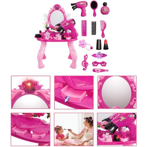 Dream Princess Vanity Table Makeup Accessories for kids