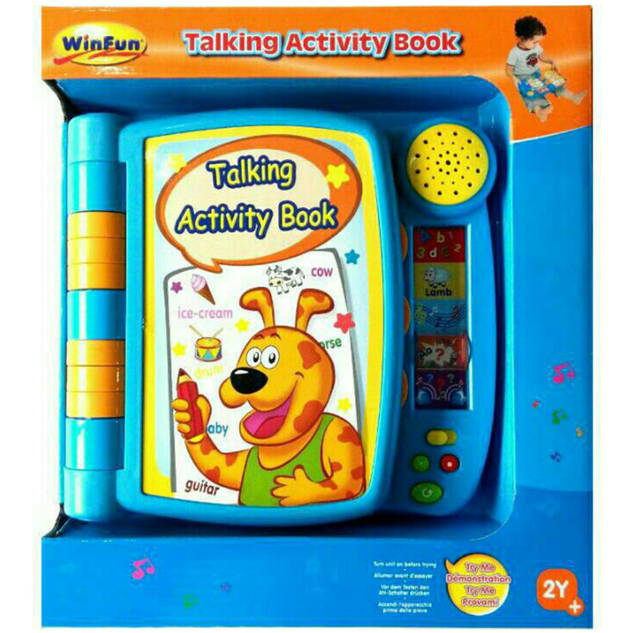 Talking Activity Book Learning Game For Kids